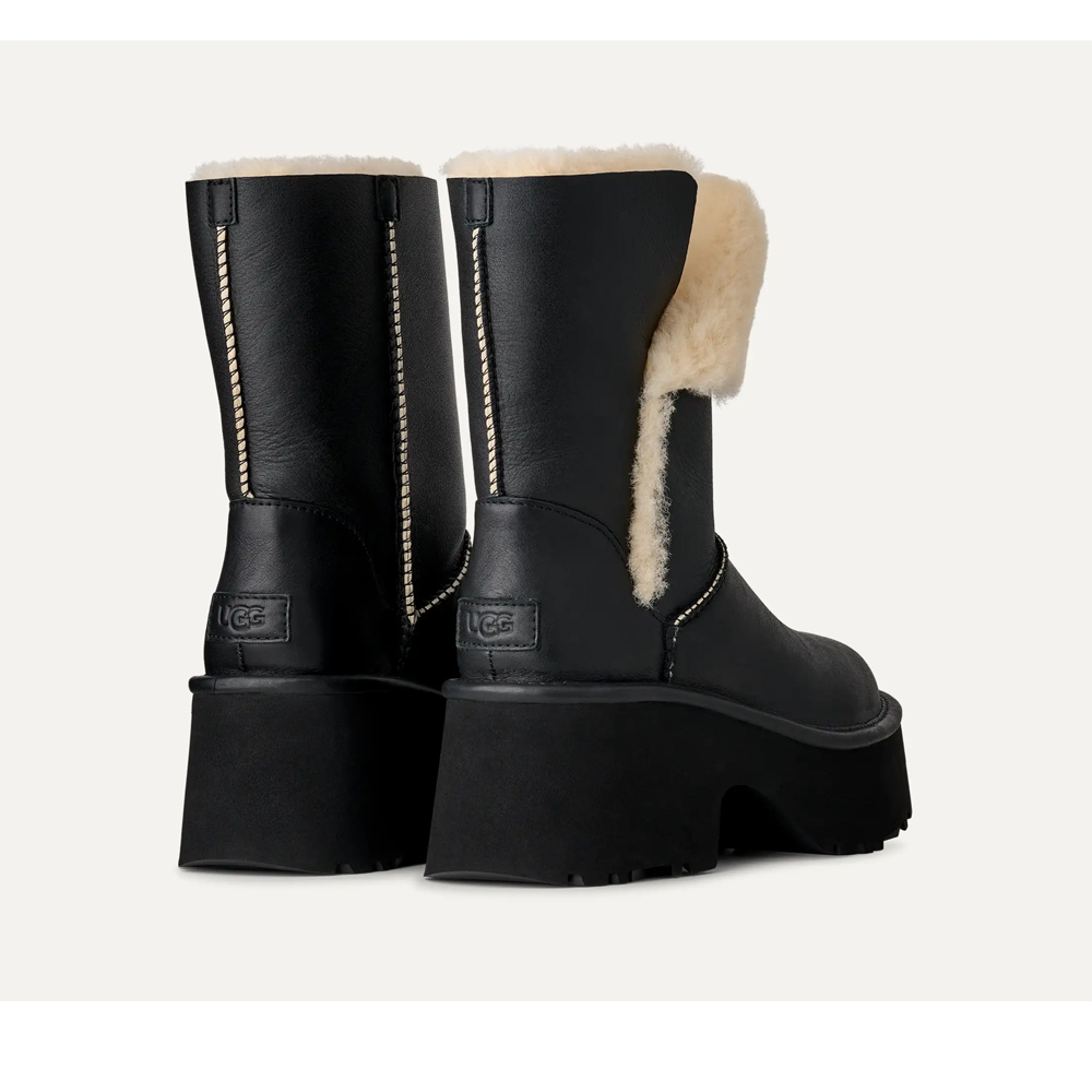UGG Classic Esmee Leather Boot Γυναικείες Μπότες - 5