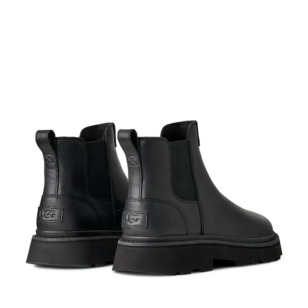 UGG Chelsea Lug Leather Ανδρικά Μποτάκια - 4