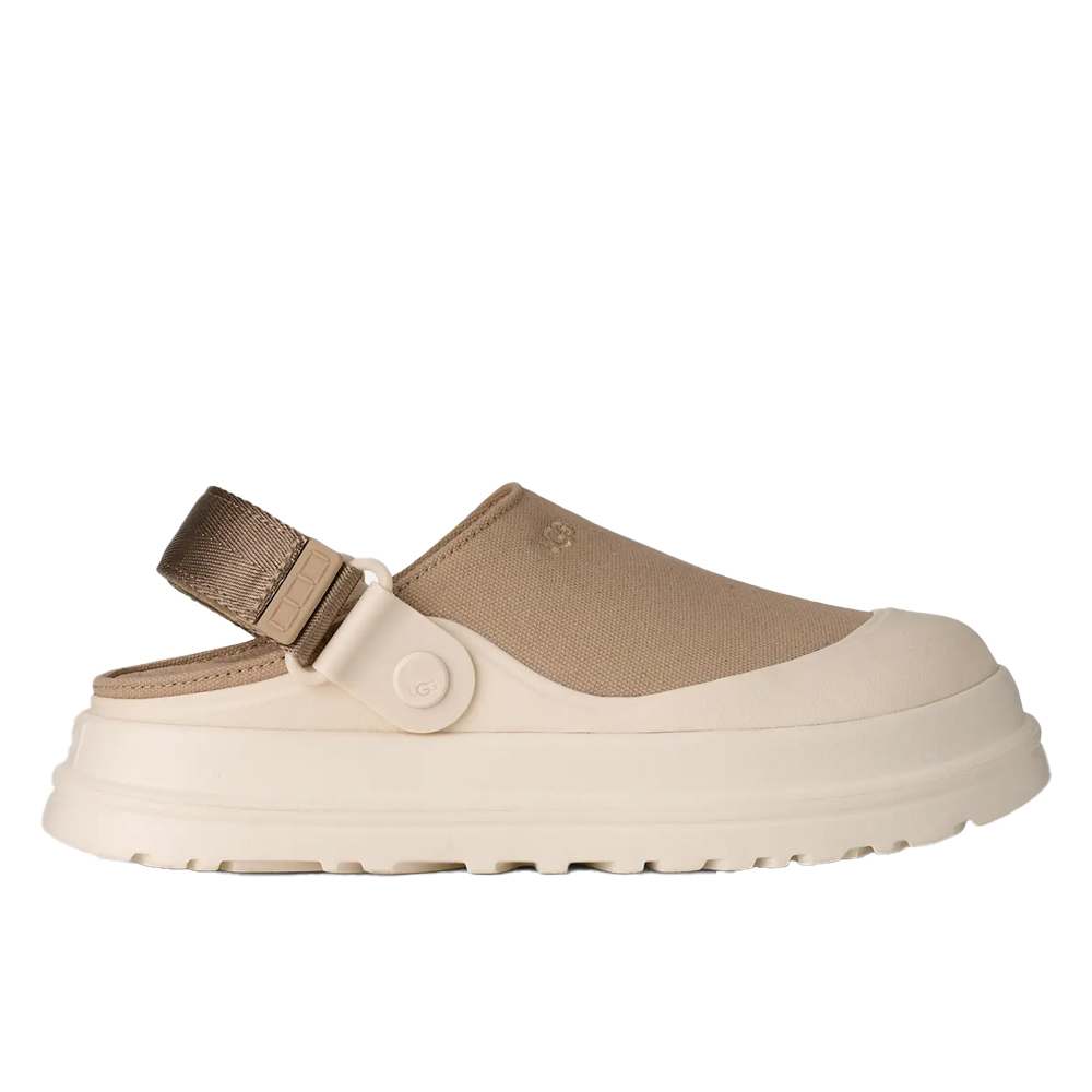 UGG GoldenGlow Canvas Clog Γυναικεία Σαμπό - Μπεζ
