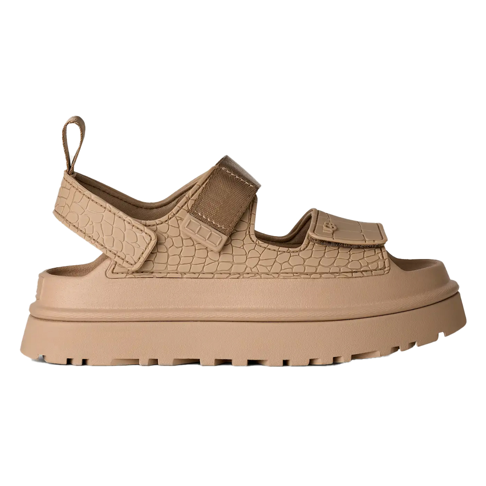 UGG GoldenGlow Embossed  Γυναικεία Σανδάλια - Μπεζ