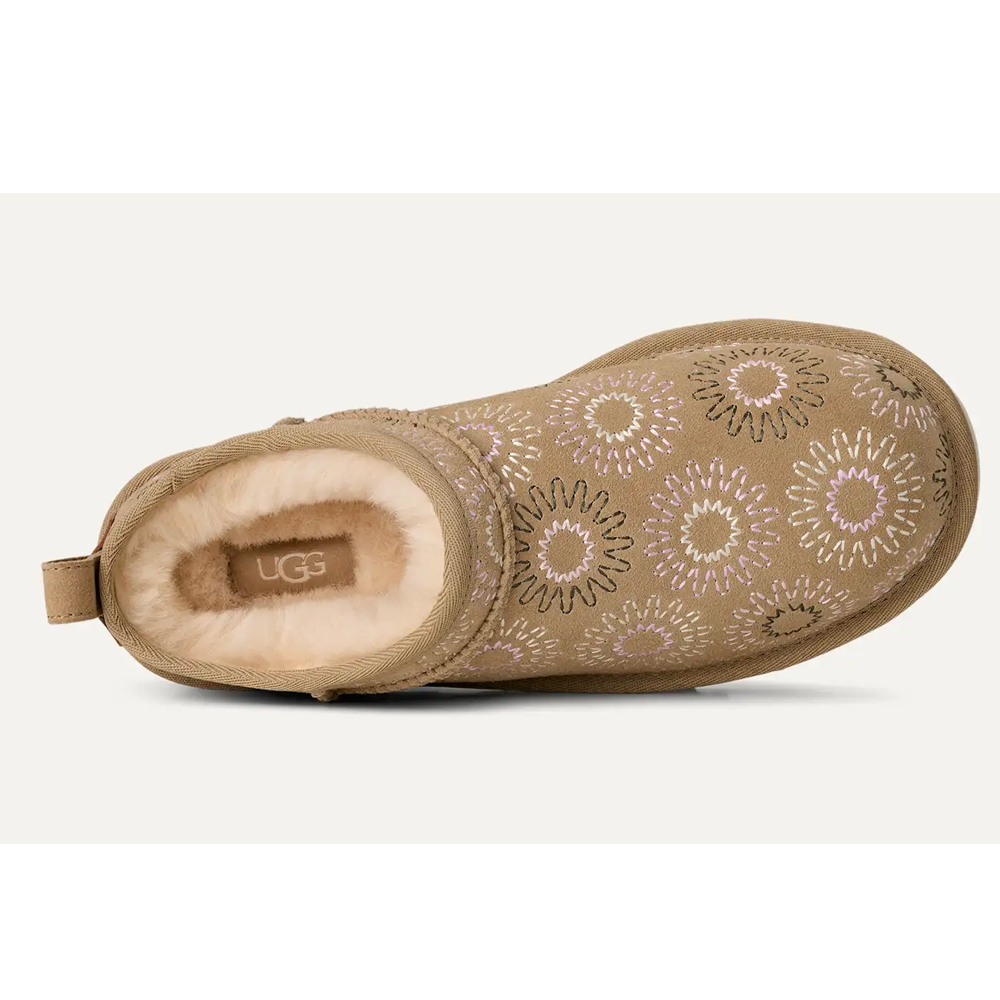 UGG Classic Micro Sun Stitch Παιδικές Παντόφλες - 4