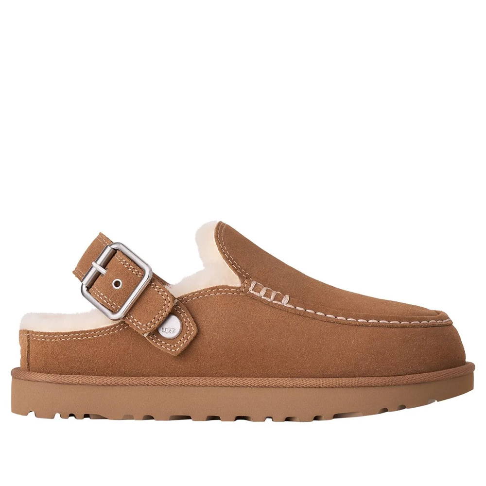 UGG Goldenstar Evelina Clog Γυναικείες Παντόφλες - Μπεζ