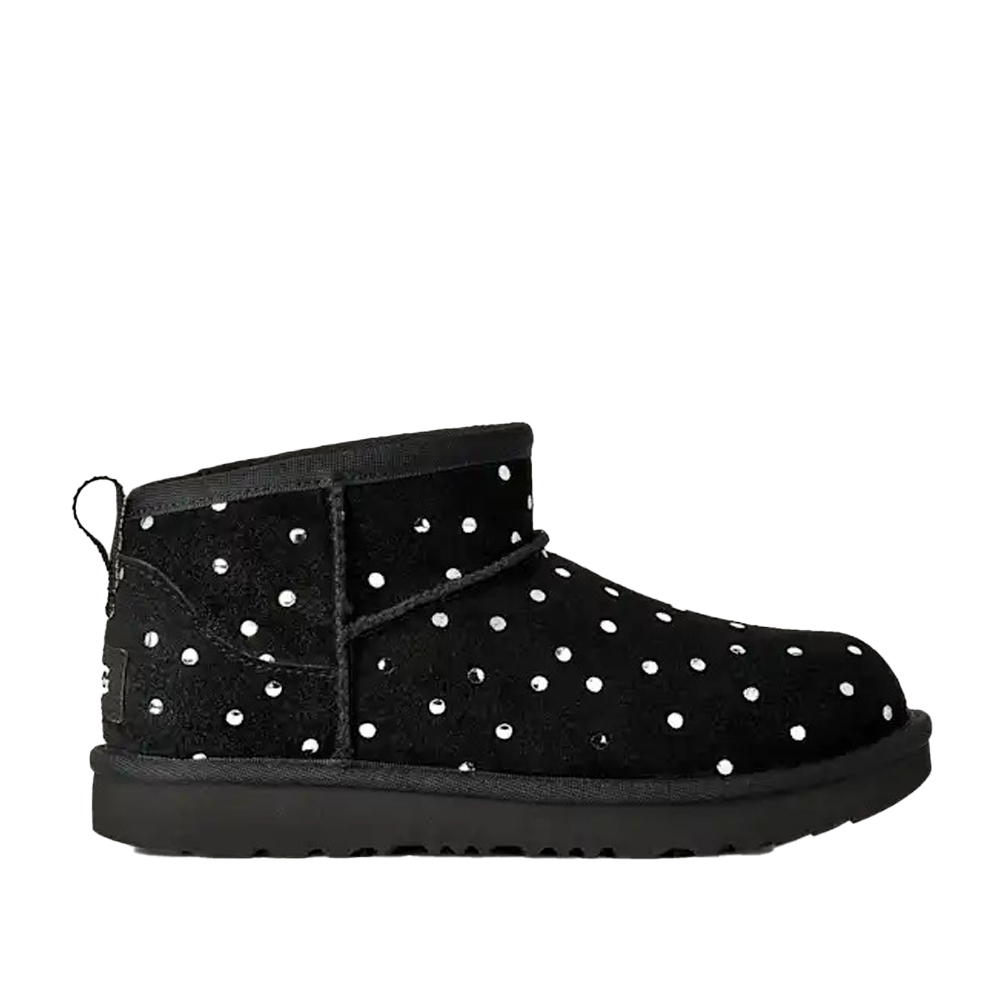 UGG Kids Classic Ultra Mini Shiny Dots Παιδικά Μποτάκια - Μαύρο