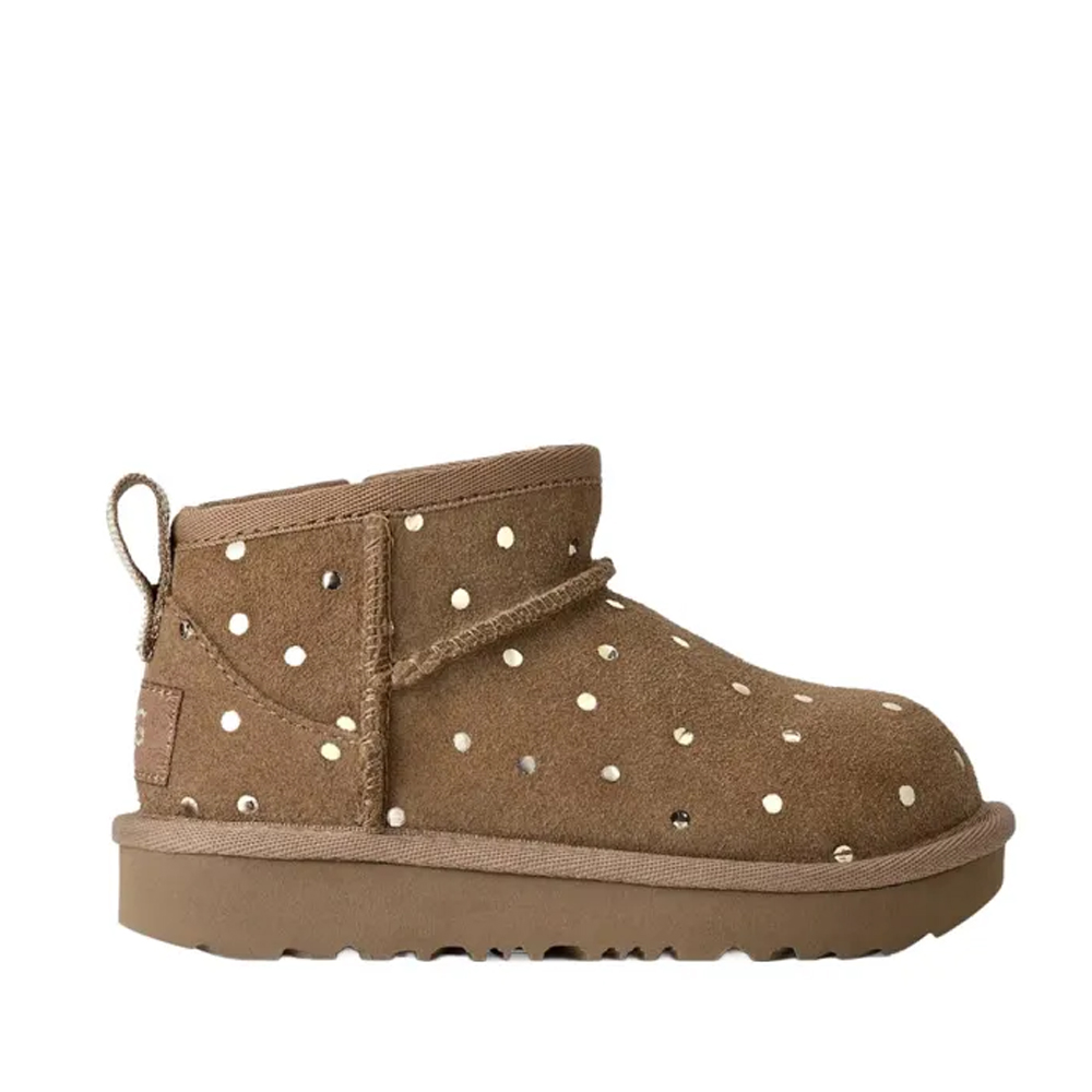 UGG Classic Ultra Mini Shiny Dots Παιδικά Μποτάκια - Καφέ