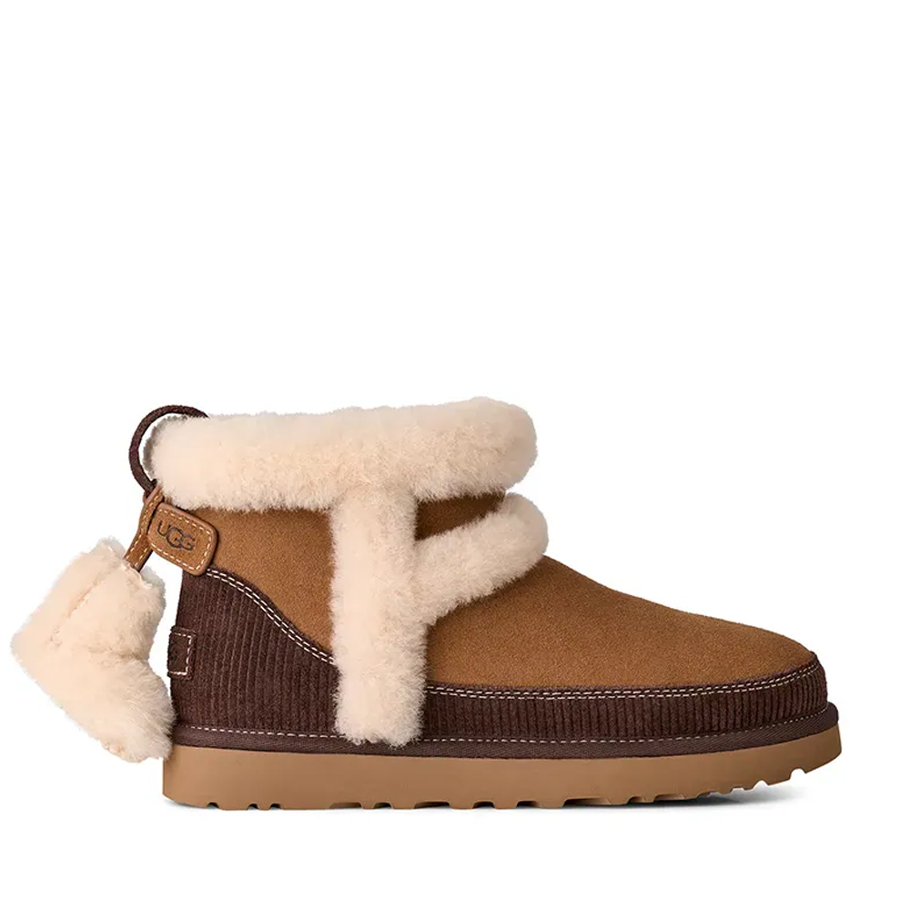 UGG Classic Mini Heritage Γυναικεία Μποτάκια - Μπεζ