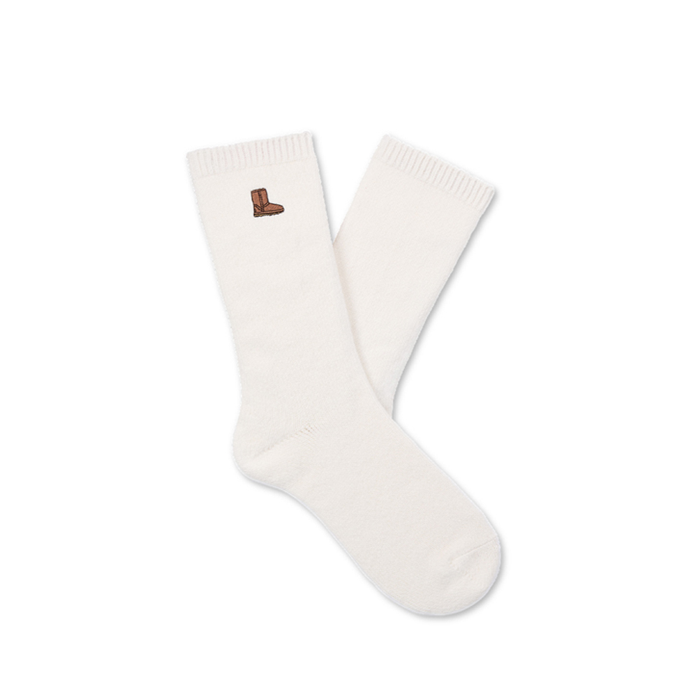 UGG Classic Crew 3 Pack Γυναικείες Κάλτσες 3 Ζεύγη - 2