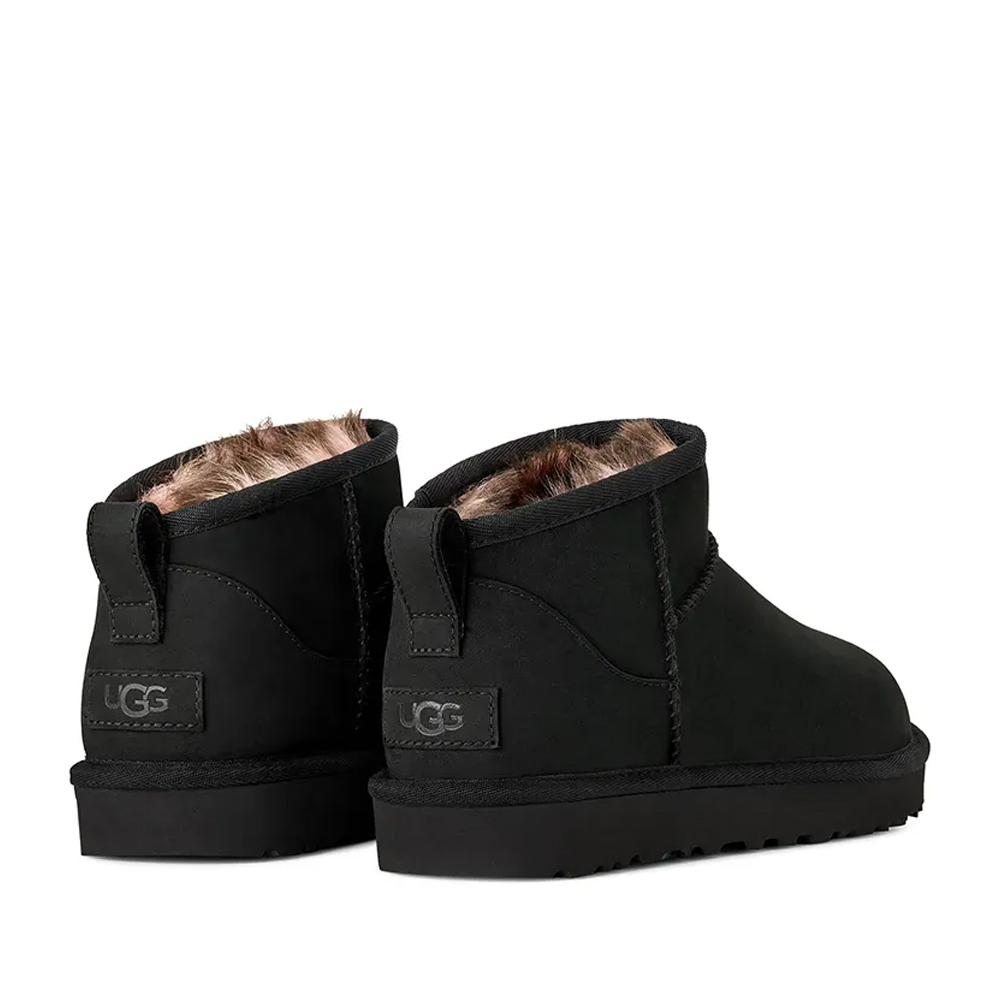 UGG Classic Ultra Mini Nubuck Γυναικεία Μποτάκια - 4