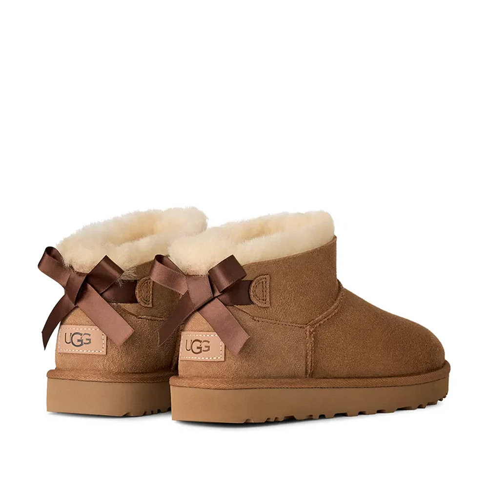 UGG Ultra Mini Bailey Bow Γυναικεία Μποτάκια - 4