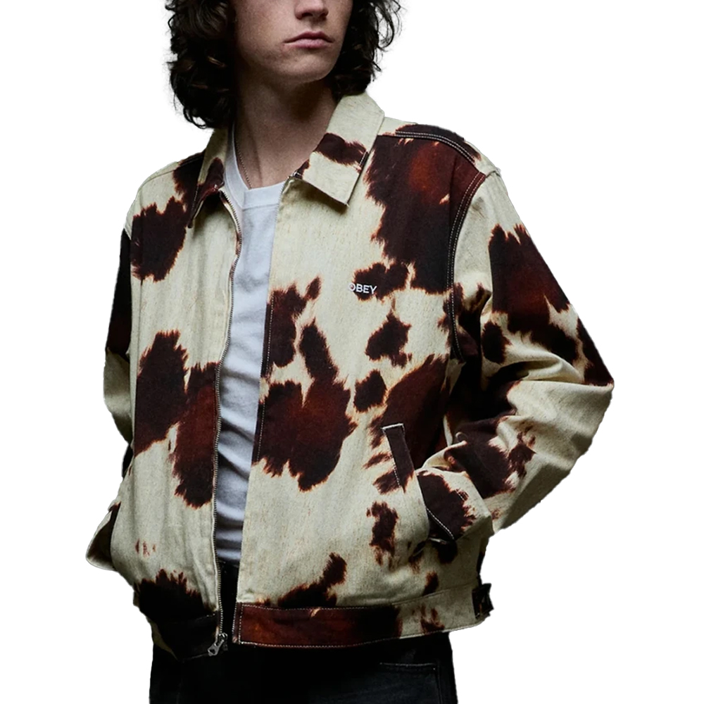 Obey Workshop Jacket Unisex Μπουφάν Τζιν - Multi