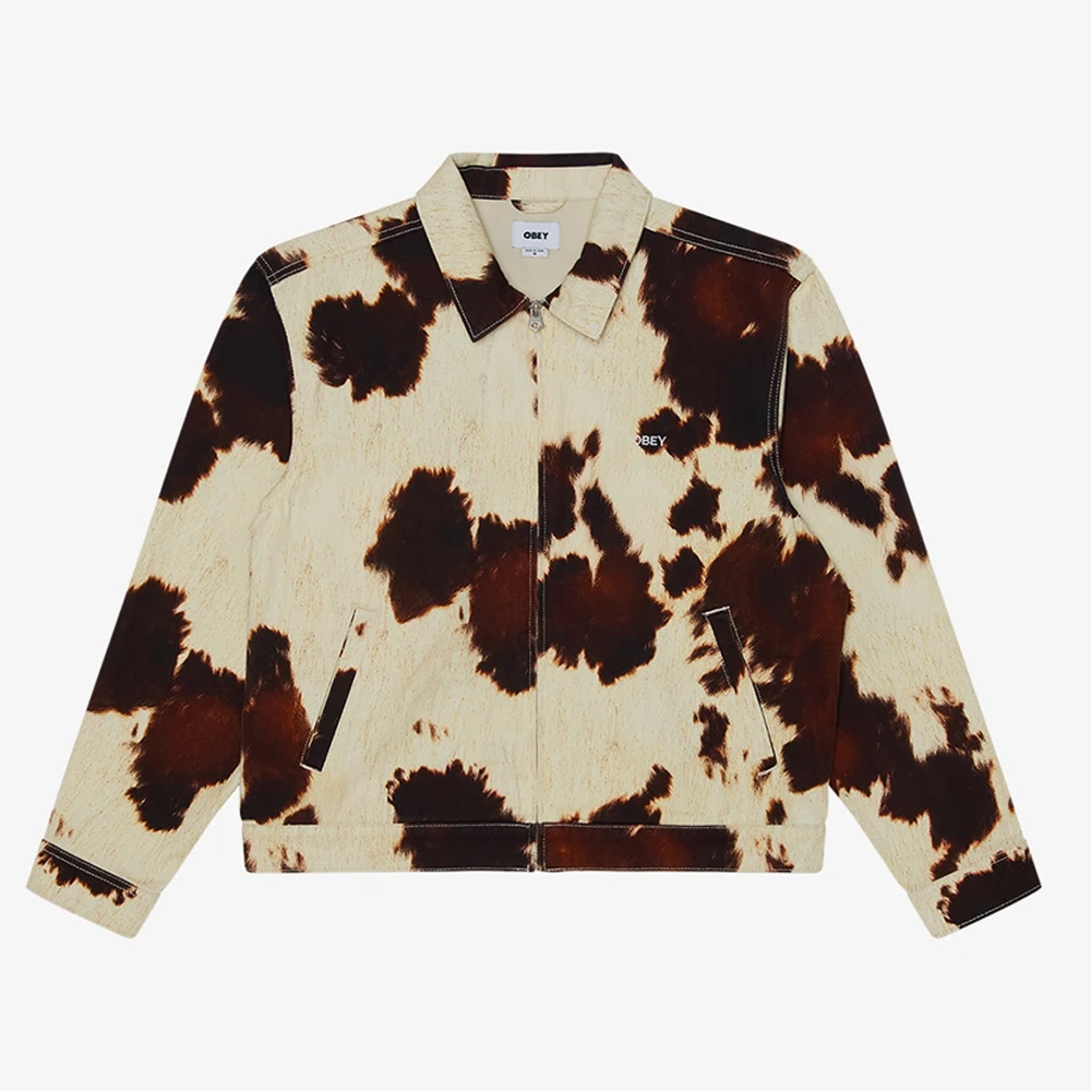 Obey Workshop Jacket Unisex Μπουφάν Τζιν - 2