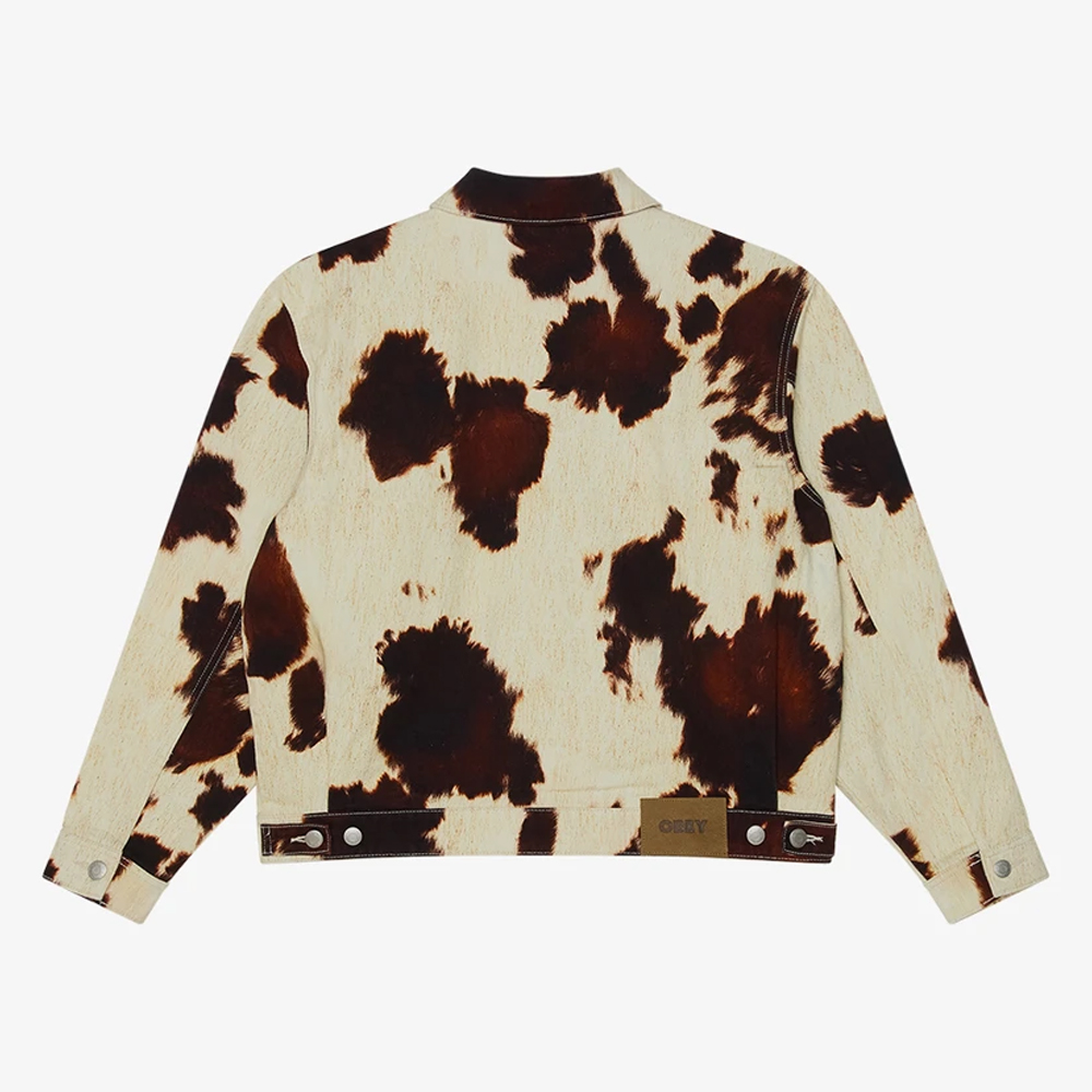 Obey Workshop Jacket Unisex Μπουφάν Τζιν - 3