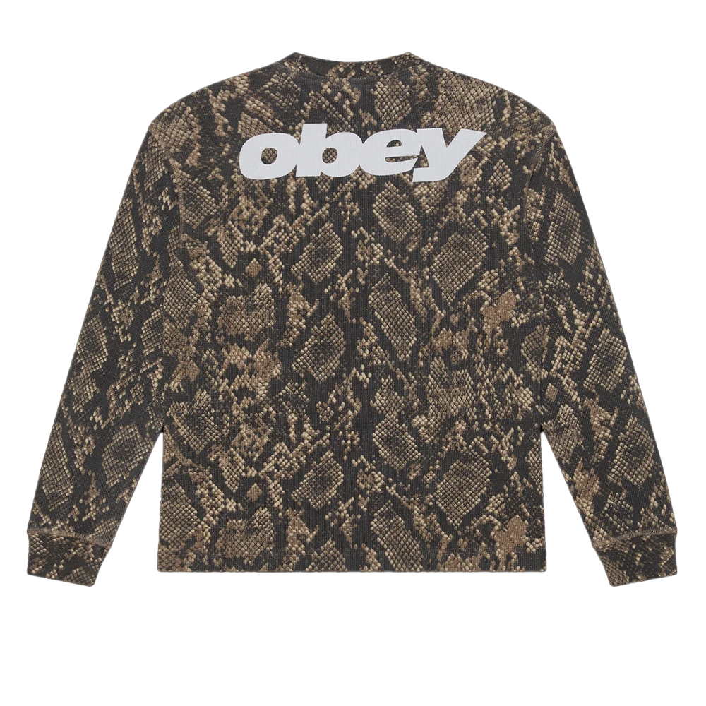 OBEY League Thermal Ανδρική Μακρυμάνικη Μπλούζα - 2