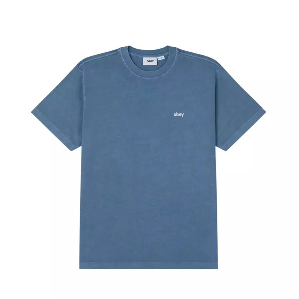 OBEY Lowercase Pigment Tee Short Sleeve Ανδρικό T-Shirt - 1