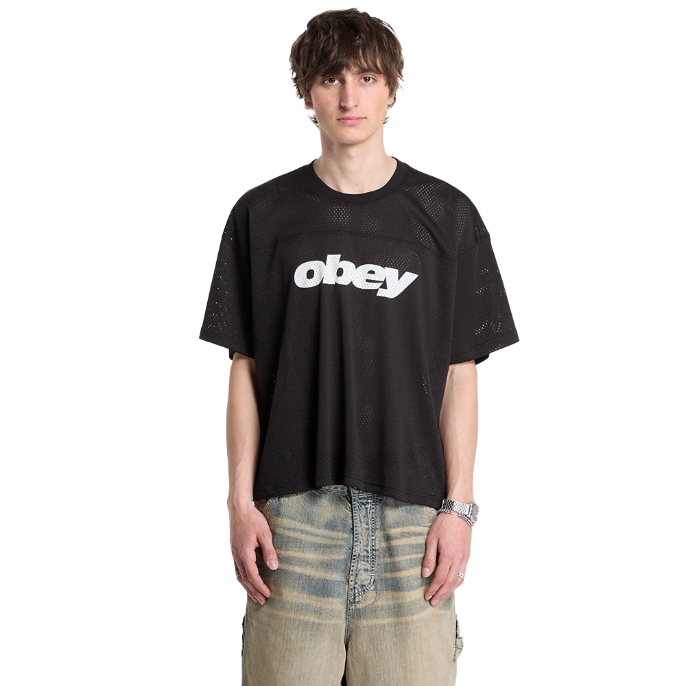 OBEY Practice Jersey  Ανδρική Αθλητική Μπλούζα - Μαύρο