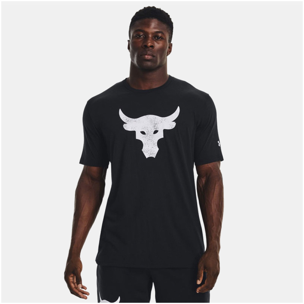 UNDER ARMOUR Men's Project Rock Brahma Bull Short Sleeve Ανδρικό T-Shirt - 1