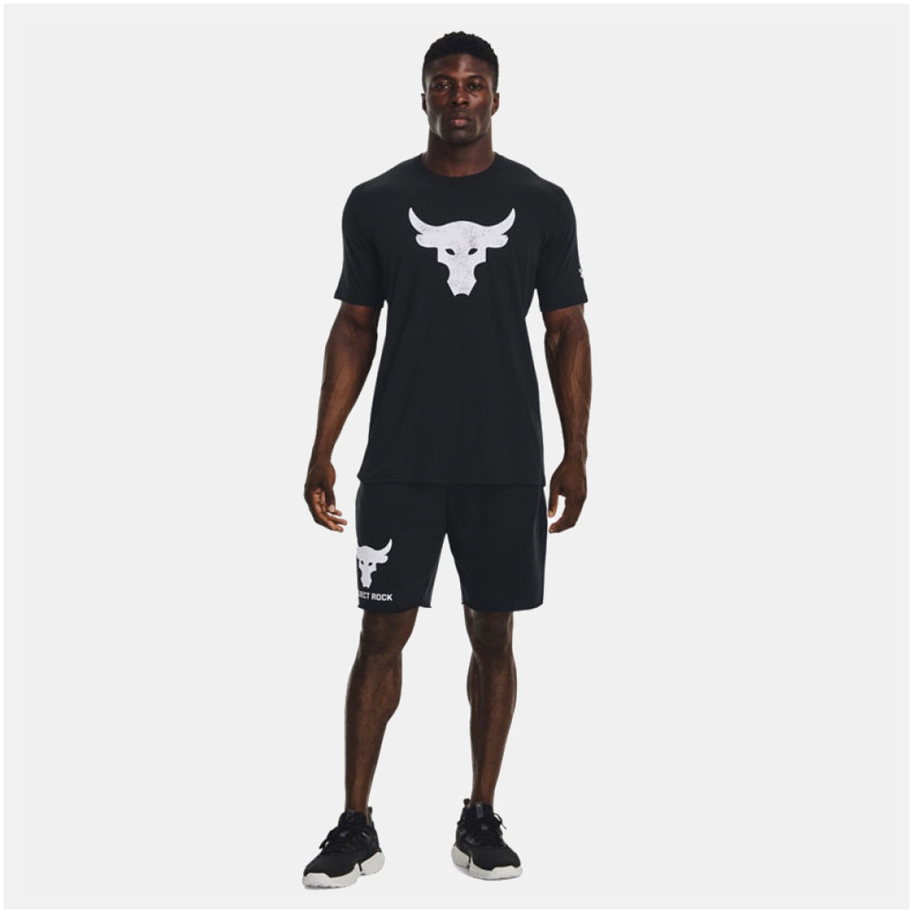 UNDER ARMOUR Men's Project Rock Brahma Bull Short Sleeve Ανδρικό T-Shirt - 3