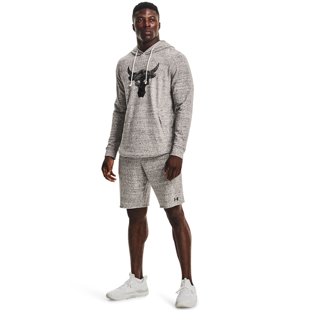 UNDER ARMOUR Men's Project Rock Terry Hoodie Ανδρικό Φούτερ - 2