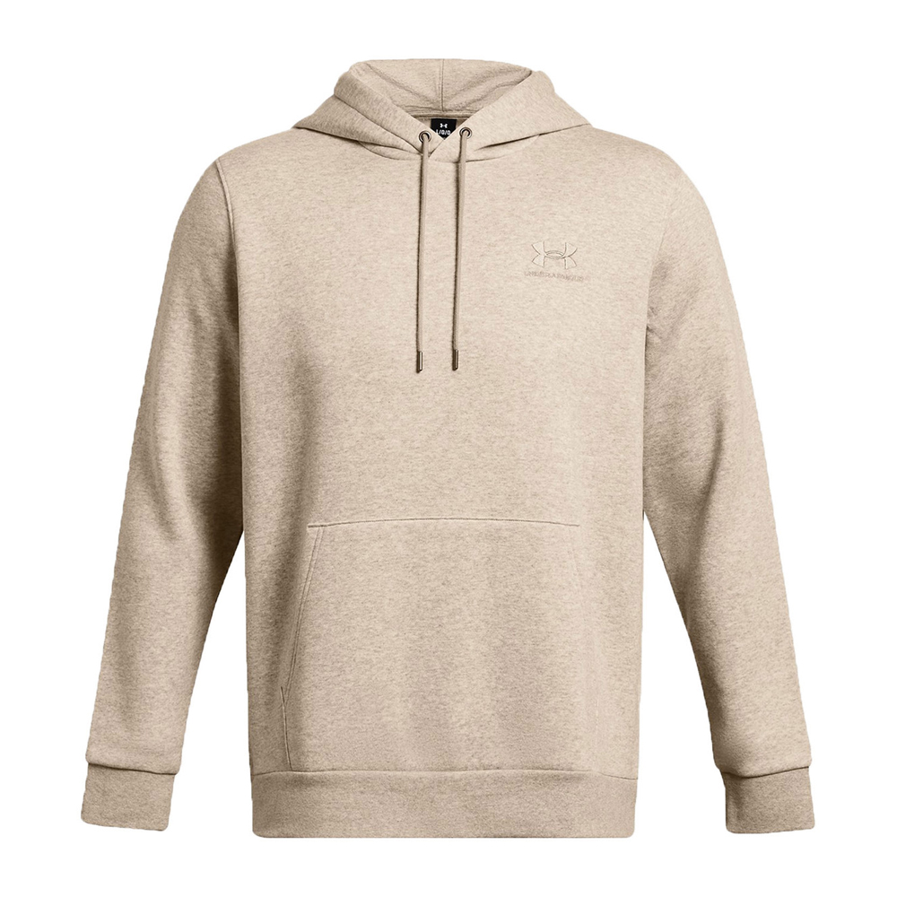 UNDER ARMOUR UA Icon Fleece Hoodie Ανδρικό Φούτερ Με Κουκούλα - Μπεζ