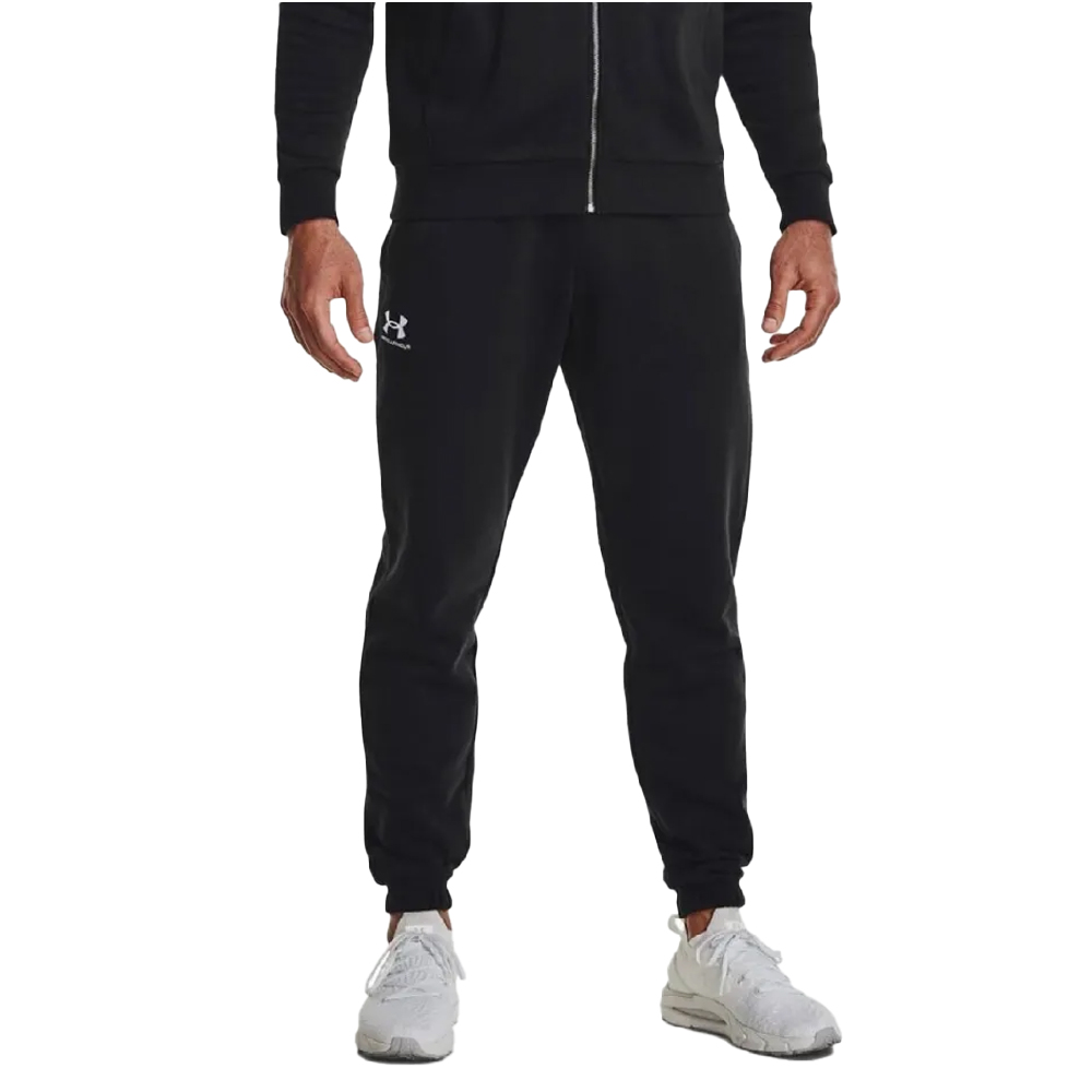 UNDER ARMOUR Icon Fleece Jogger Ανδρικό Παντελόνι Φόρμας - Μαύρο