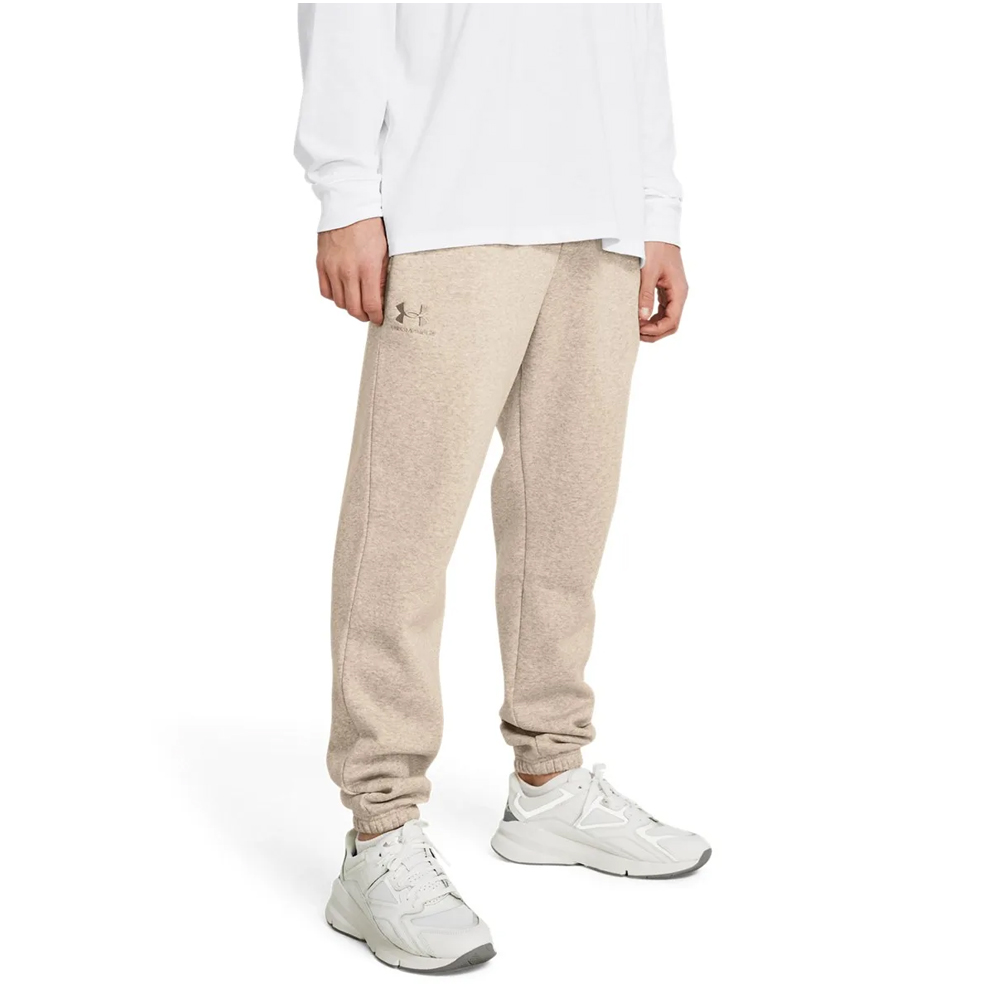 UNDER ARMOUR Icon Fleece Jogger Ανδρικό Παντελόνι Φόρμας - Μπεζ