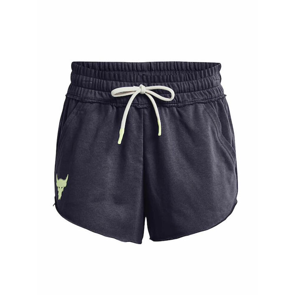 UNDER ARMOUR Women's Project Rock Rival Terry Disrupt Shorts Γυναικείο Σορτς - 1