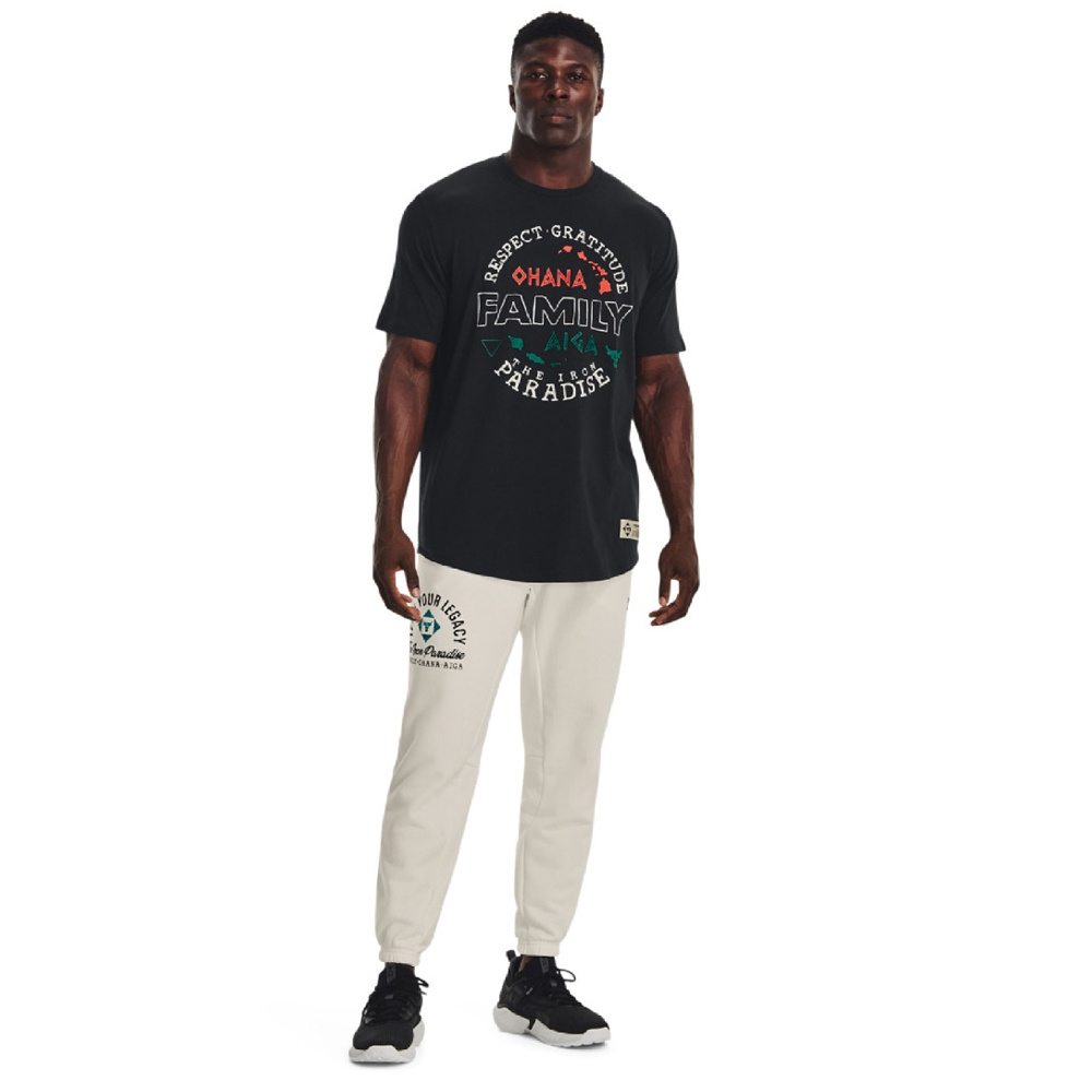 UNDER ARMOUR Men's Project Rock Family Short Sleeve Tee Ανδρικό T-Shirt - 4