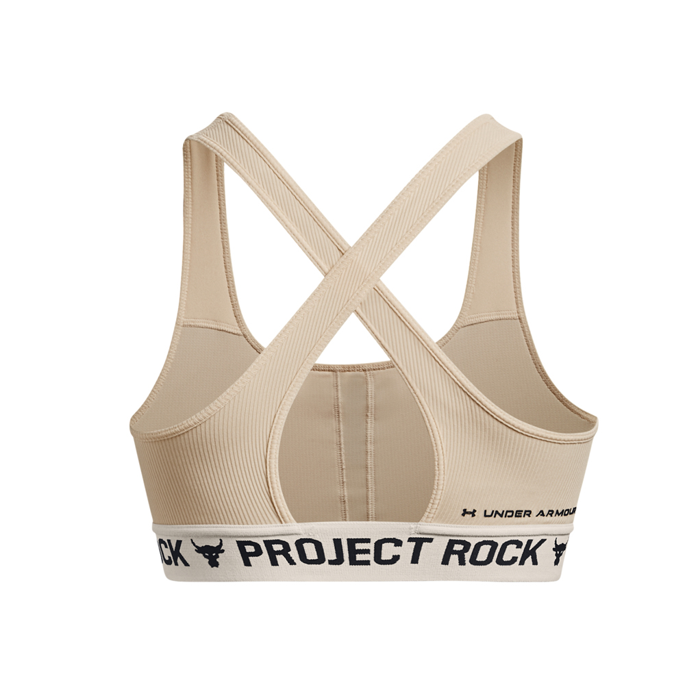 UNDER ARMOUR Women's Project Rock Crossback Bra - 5