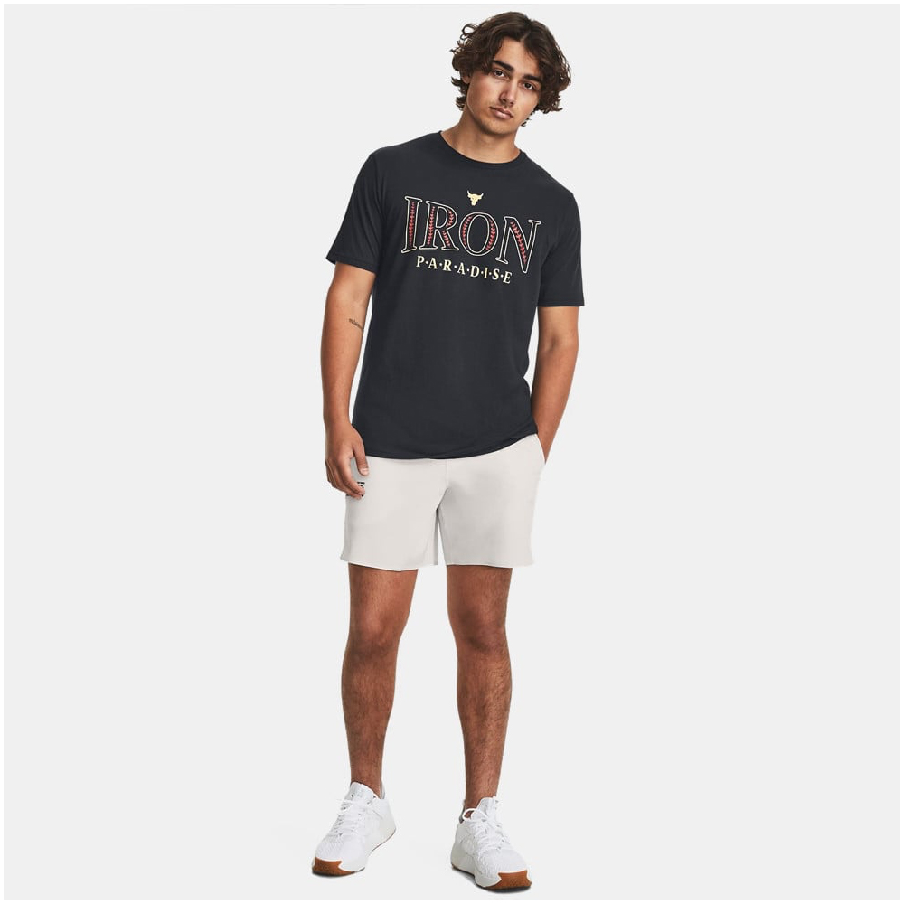 UNDER ARMOUR Men's Project Rock Iron Short Sleeve Tee Ανδρικό - 3