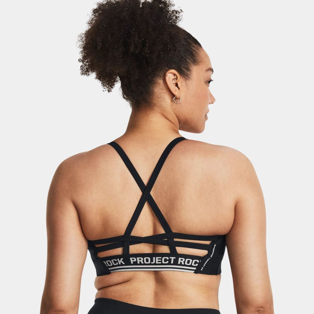 UNDER ARMOUR Project Rock All Train Crossback Bra Γυναικείο Μπουστάκι - 2