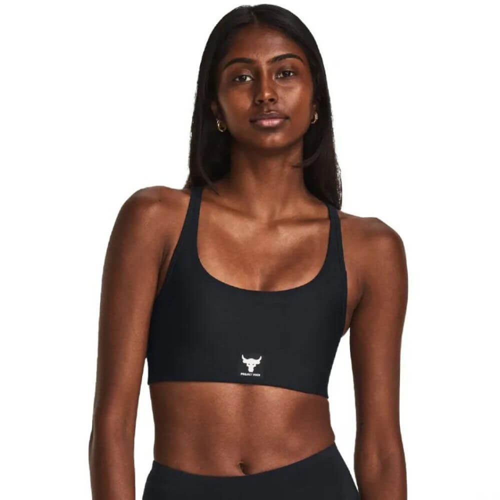 UNDER ARMOUR Project Rock All Train Crossback Bra Γυναικείο Μπουστάκι - 3