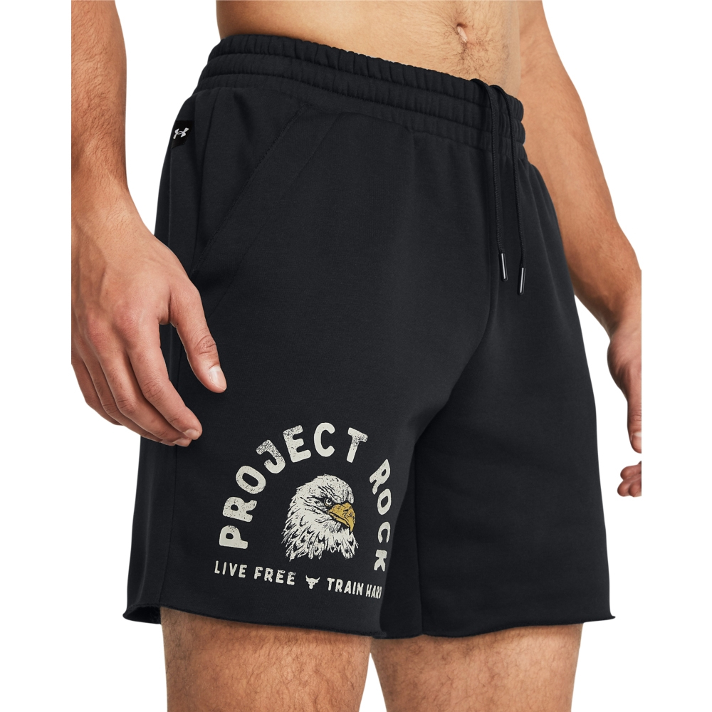 UNDERN ARMOUR Project Rock Essentials Fleece Shorts Ανδρικό Σορτς - 3