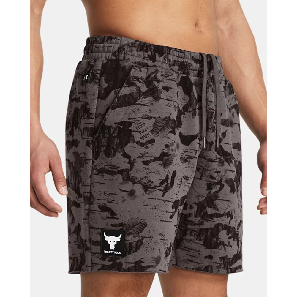 UNDER ARMOUR Men's Project Rock Icon Fleece Shorts Ανδρικό Σορτς - 4
