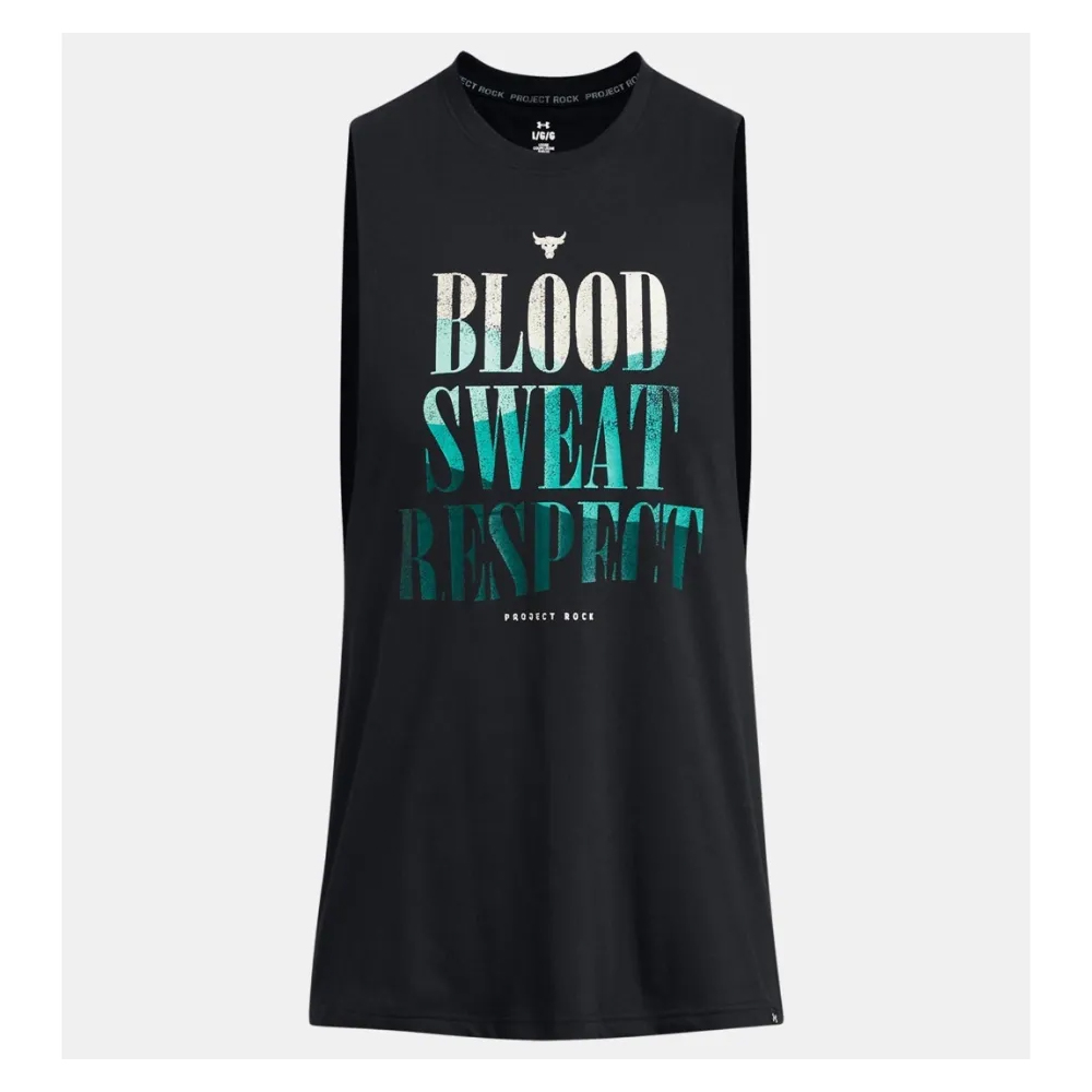 UNDER ARMOUR Project Rock Bsr Payoff Tank Ανδρικό Αμάνικο T-Shirt - 4