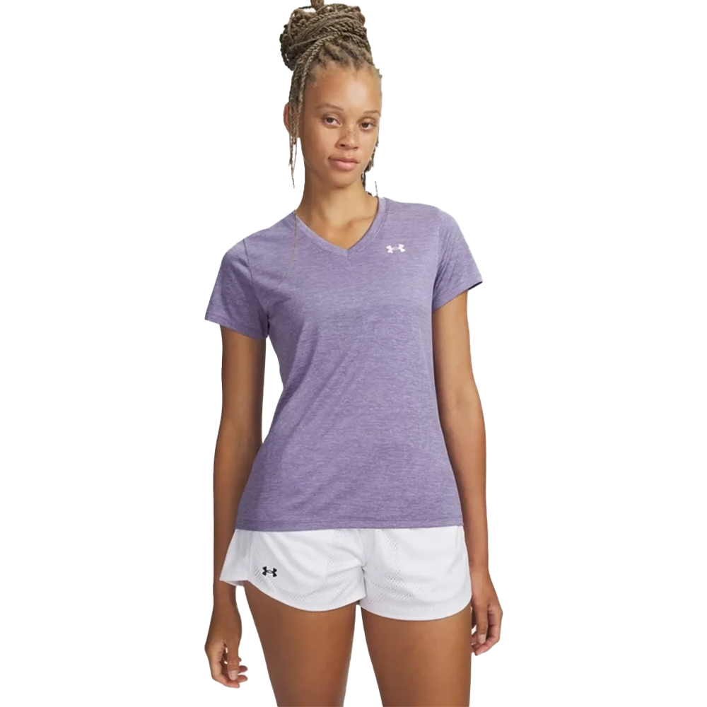 UNDER ARMOUR Tech SSV- Twist  Γυναικείο T-Shirt - Μωβ