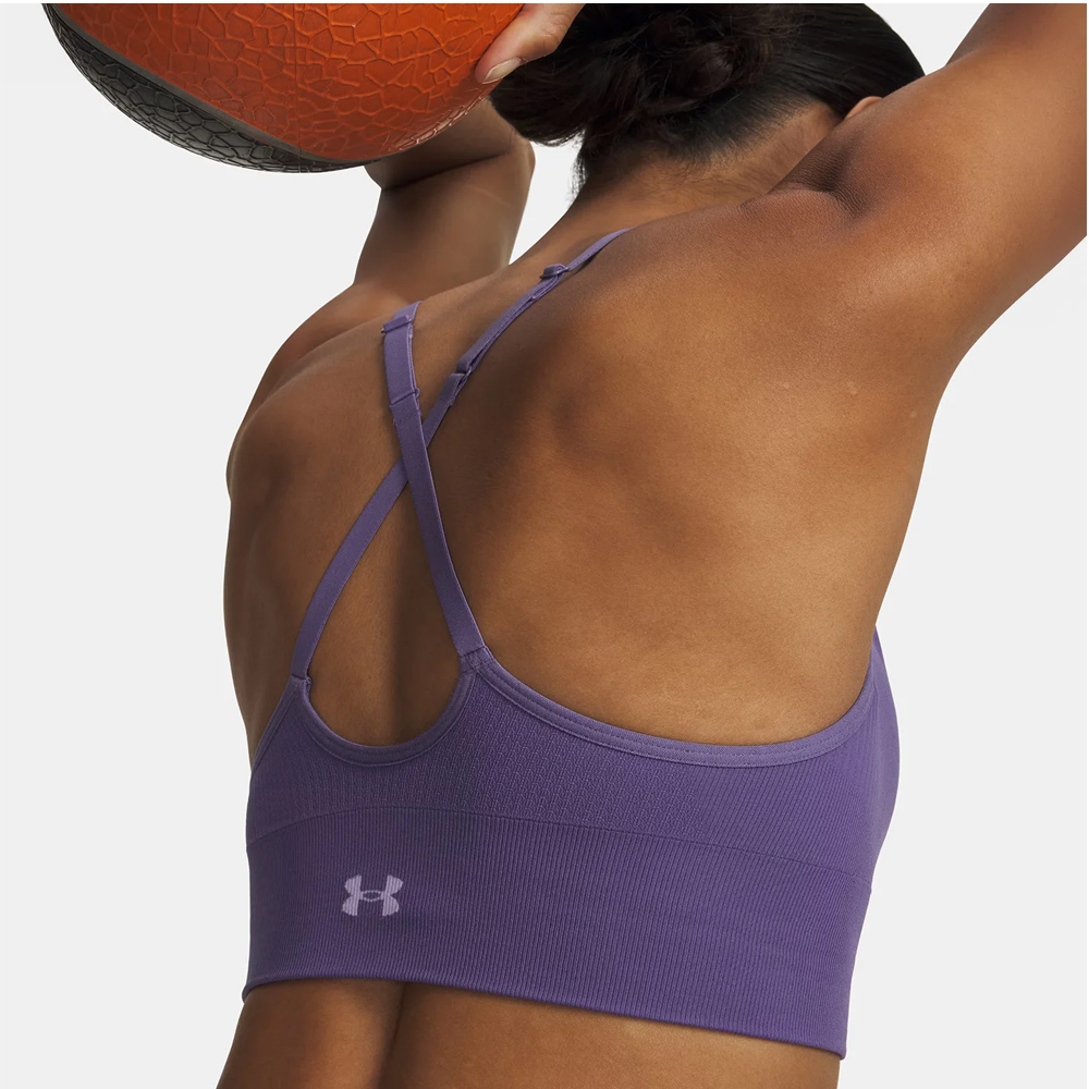 UNDER ARMOUR Vanish Seamless Low Bra Γυναικείο Μπουστάκι - 3