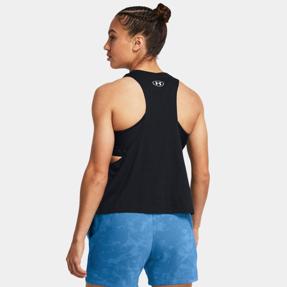 UNDER ARMOUR Project Rock W Neon Flame Tank Γυναικείο Αμάνικο Μπλουζάκι - 2