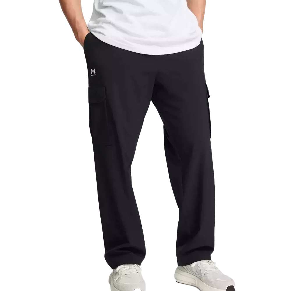 UNDER ARMOUR Vibe Woven Cargo Pant Ανδρικό Παντελόνι Φόρμας - Μαύρο
