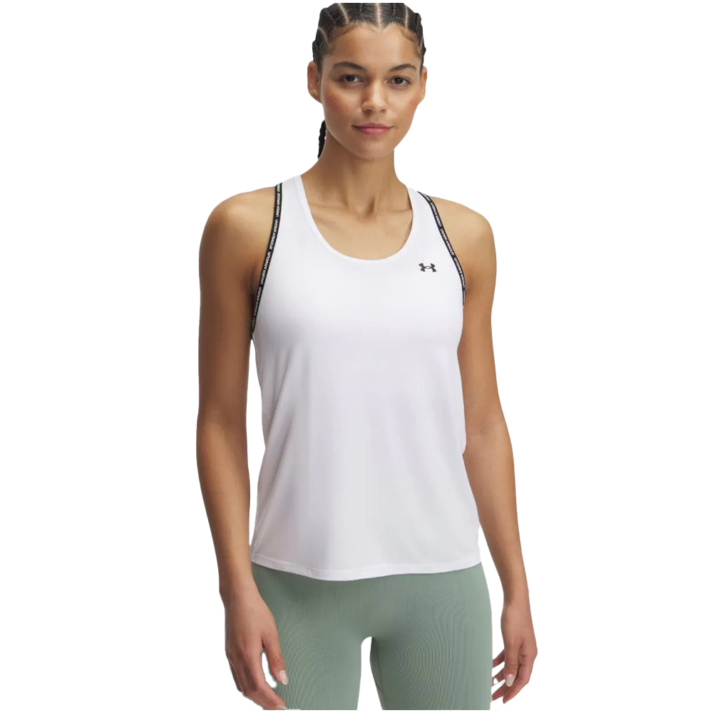 Under Armour Tech Knockout Tank Γυναικεία Αμάνικη Μπλούζα - Λευκό
