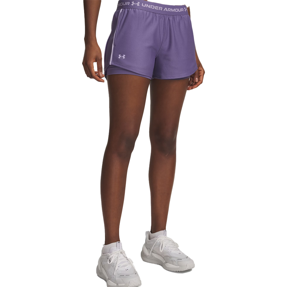 UNDER ARMOUR  Tech™ Play Up 2in1 Shorts Γυναικείο Σορτς - Μωβ