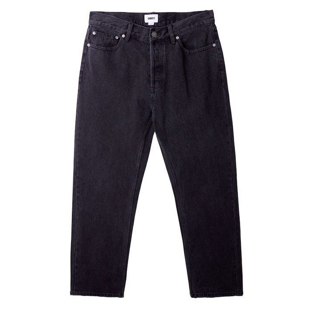OBEY Hadwork Denim Pants Ανδρικό Τζιν Παντελόνι - Μαύρο
