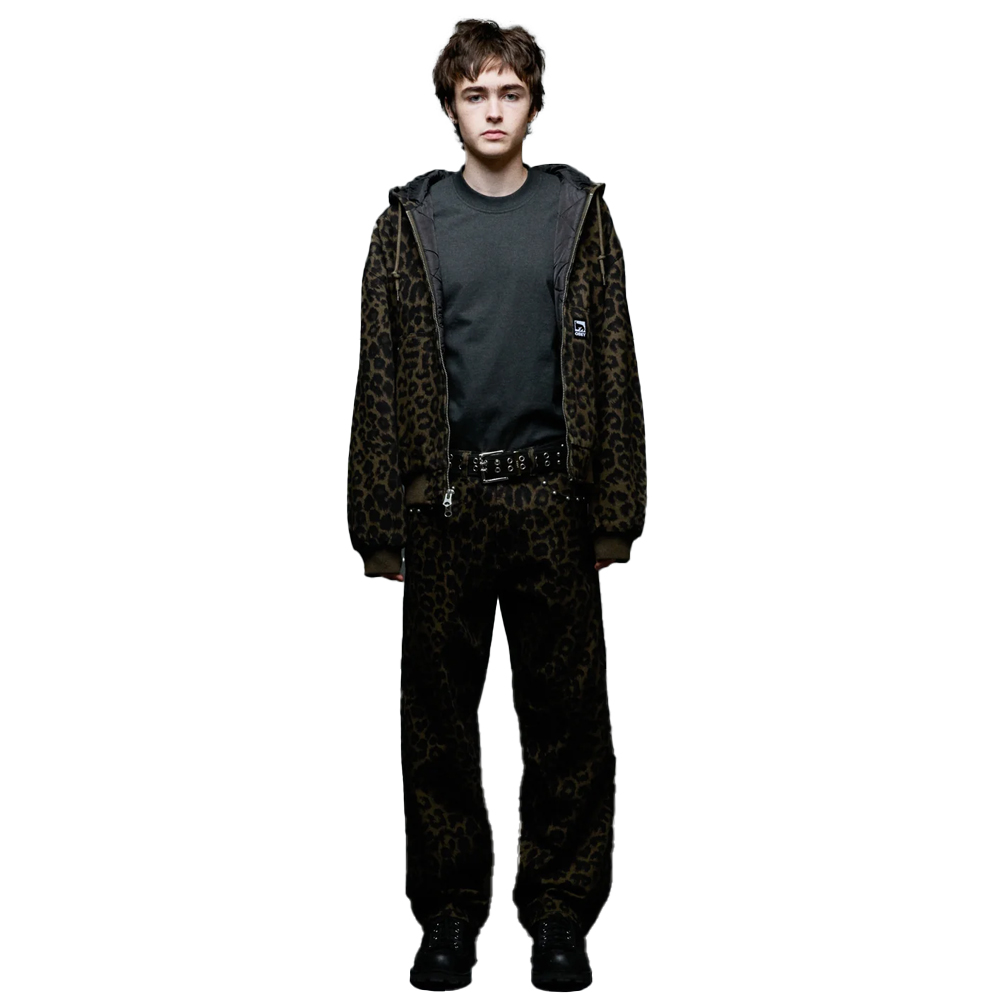 OBEY Studded Boxcar Straight Leg  Pant  Ανδρικό Τζιν Παντελόνι - Χακί