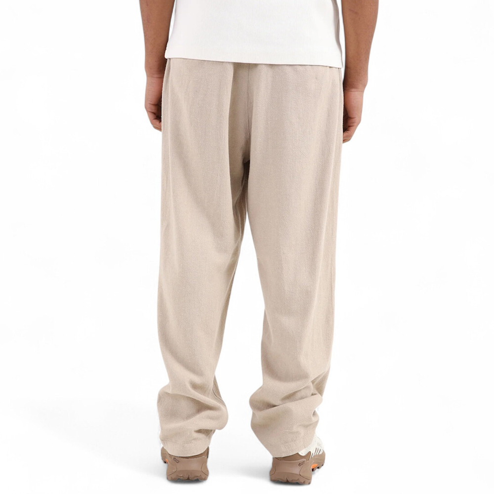 OBEY Fubar Linen Pleated Pant Ανδρικό Παντελόνι  - 2