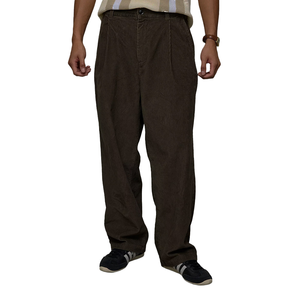 OBEY Dean Faded Wash Cord  Pant Ανδρικό Παντελόνι - Καφέ