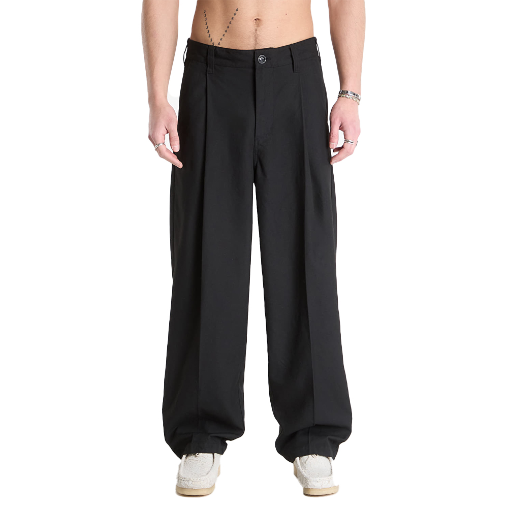 OBEY Dean Pleated Pant Ανδρικό Παντελόνι - Μαύρο