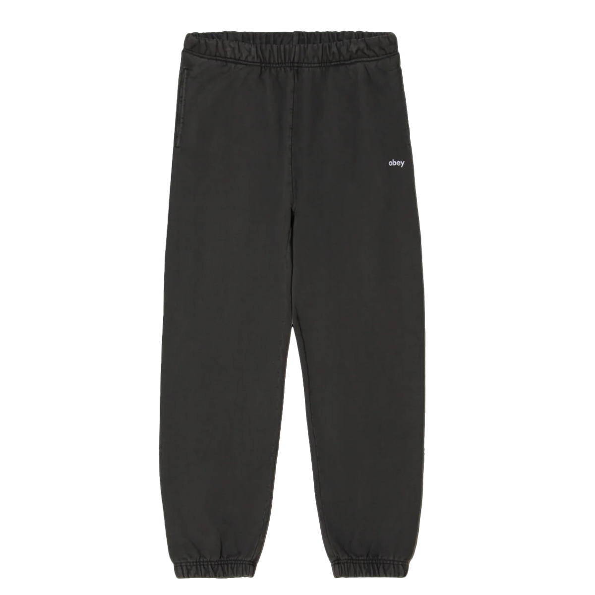 OBEY Lowercase Pigment Sweatpants Ανδρικό Παντελόνι Φόρμας  - Μαύρο