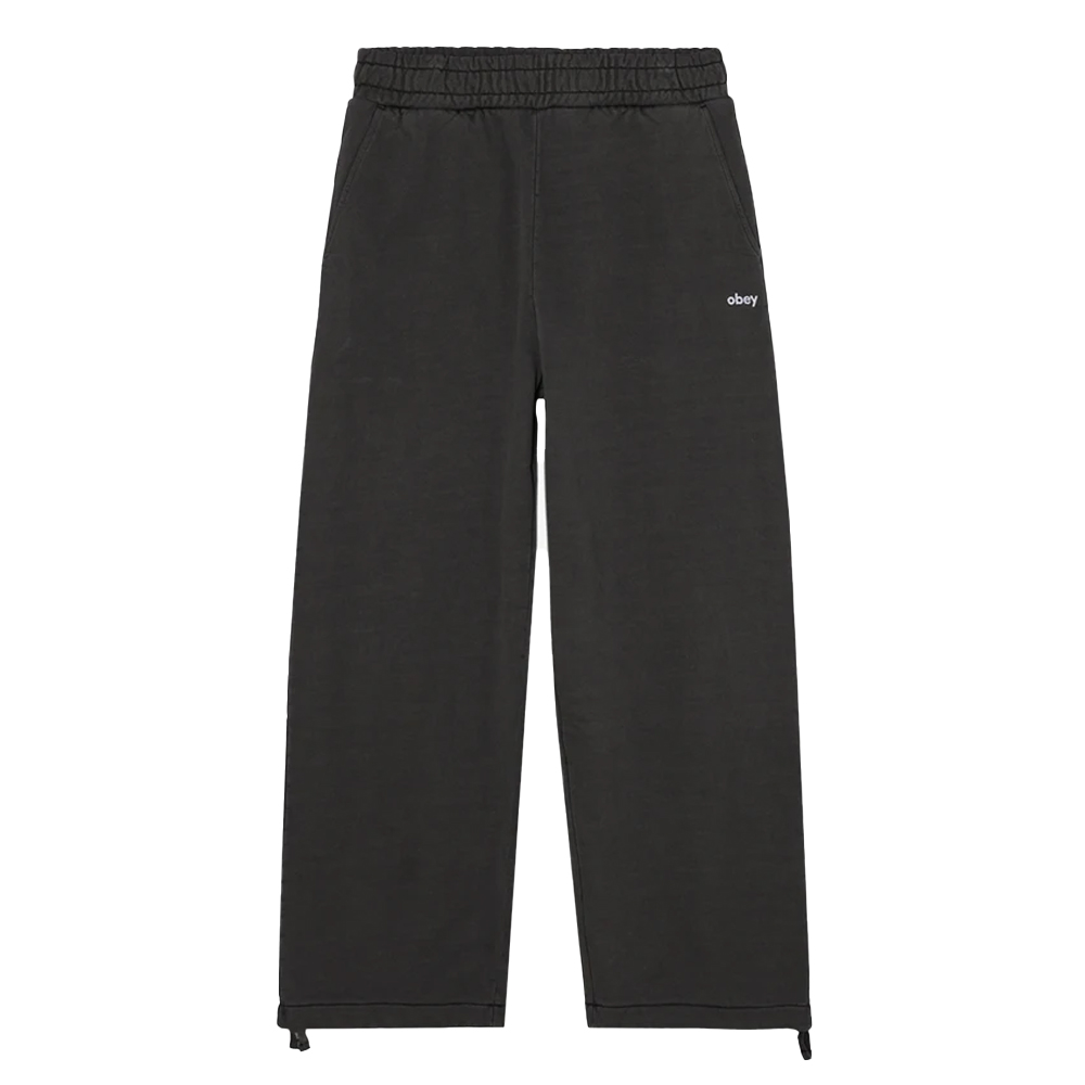 OBEY Lowercase Pigment Straight Leg Ανδρικό Παντελόνι Φόρμας - Καφέ