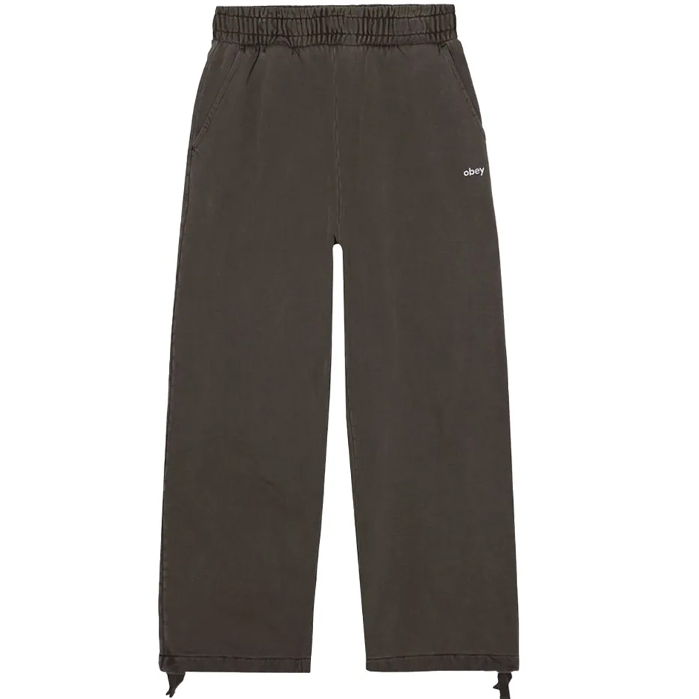 OBEY Lowercase Pigment Straight Leg Ανδρικό Παντελόνι Φόρμας - Γκρι