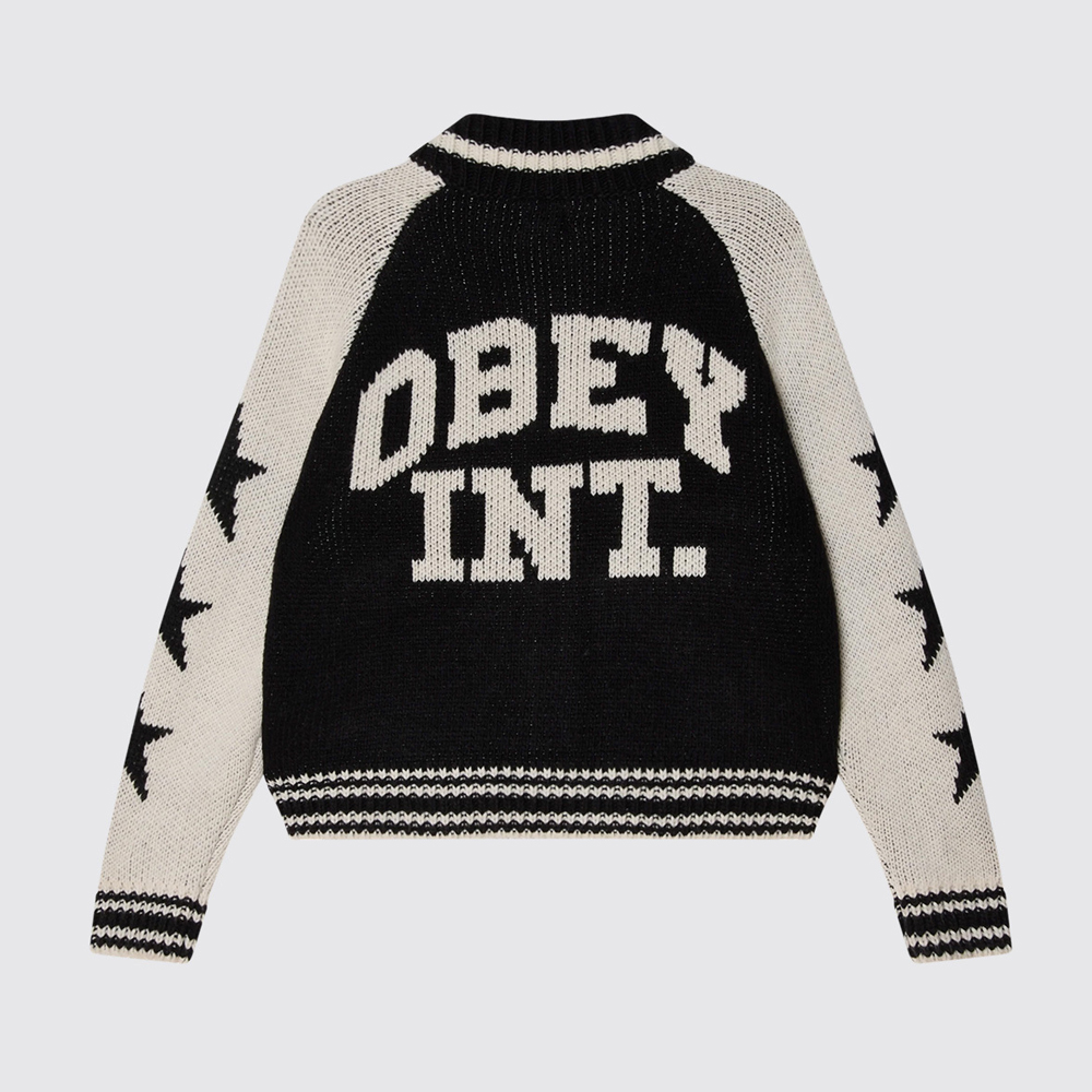 OBEY Int. Cowichan Sweater Ανδρική Ζακέτα  - 2