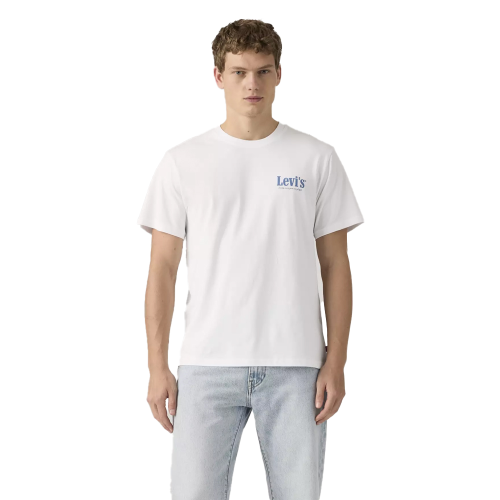 LEVI'S Relaxed Fit Tee Ανδρικό T-Shirt - Λευκό