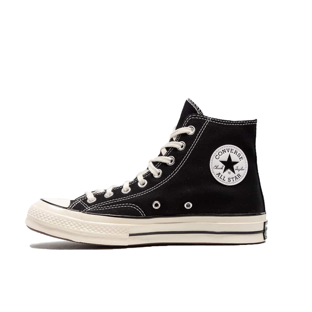 CONVERSE Chuck Taylor All Star 1970s Vintage Unisex Μποτάκια Sneakers Μαύρα - 1